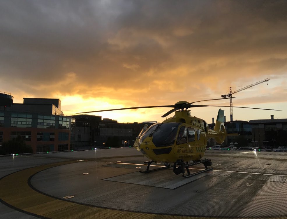 helicopteronhelipad Hampshire and Isle of Wight Air Ambulance