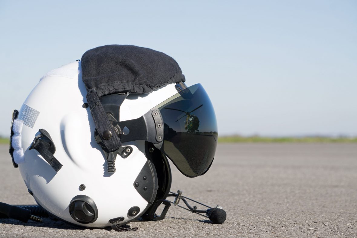 Crew Helmet Hampshire and Isle of Wight Air Ambulance