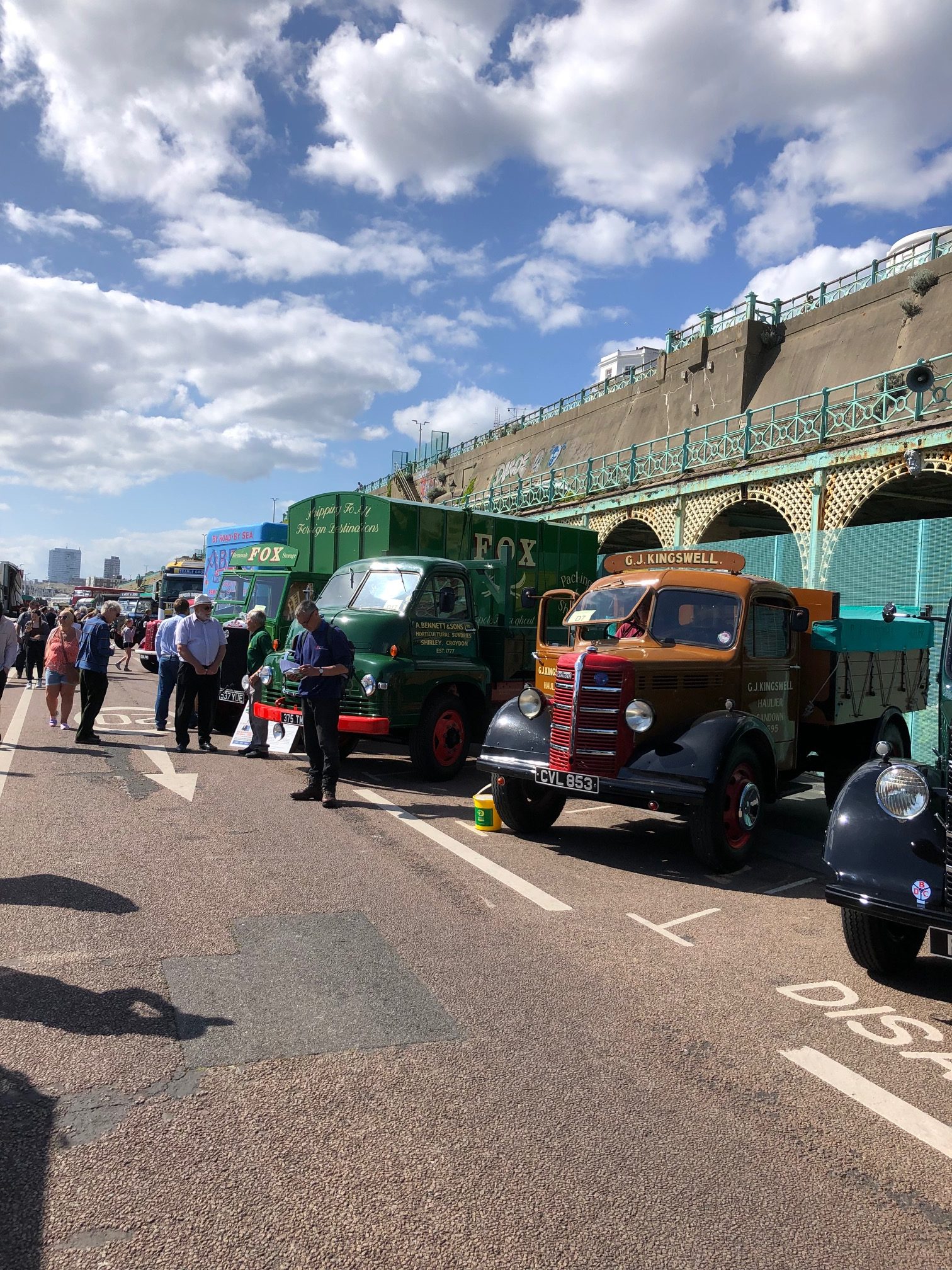 Historic Commercial Vehicle Society London to Brighton Hampshire