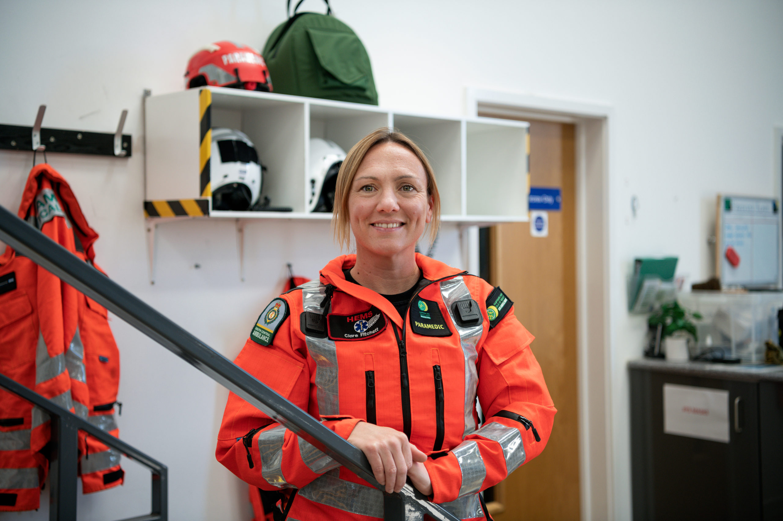 HEMS Paramedic Clare Fitchett