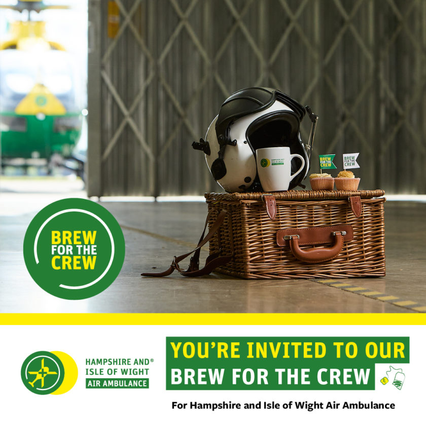 Invite. You’re invited to our Brew for the Crew