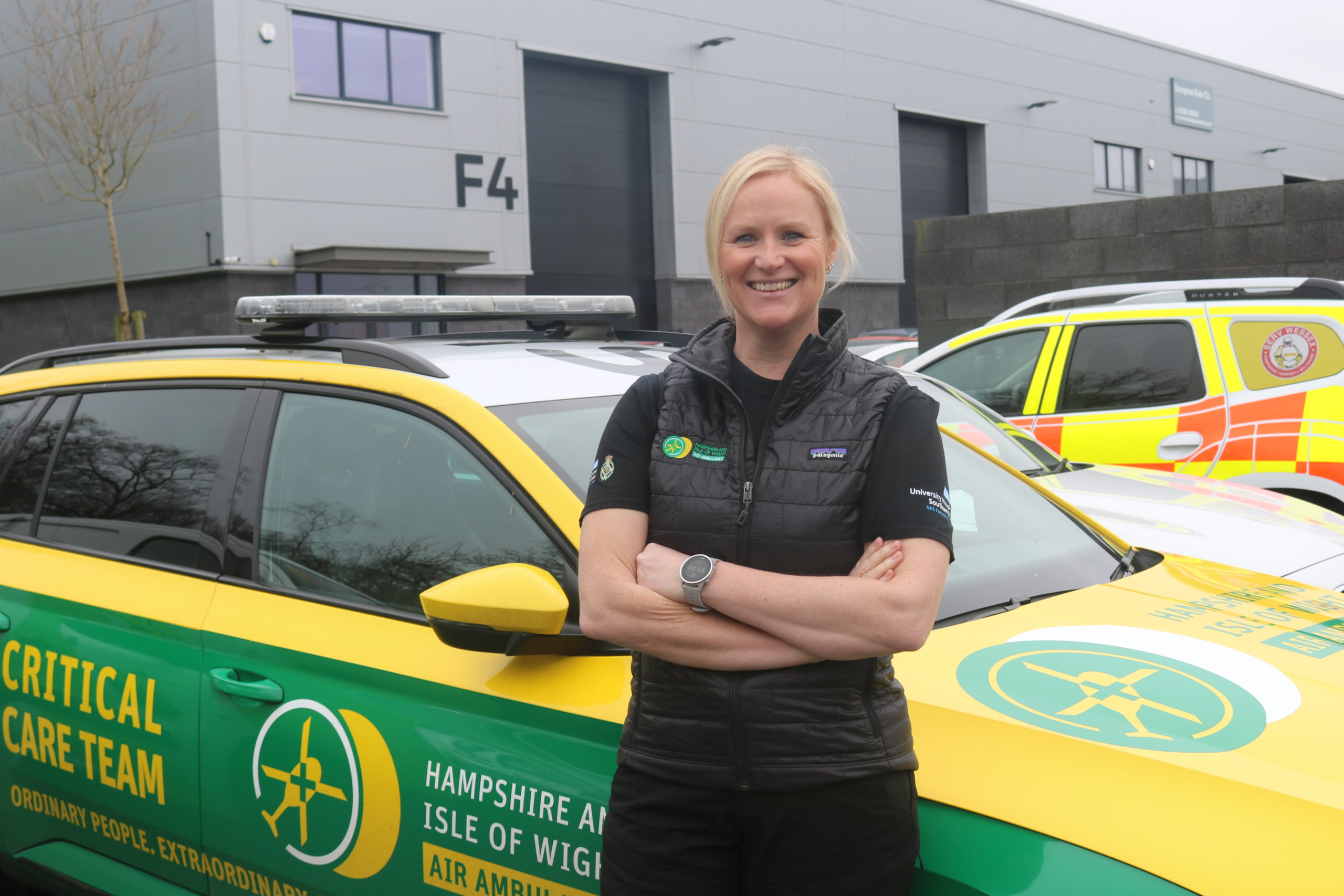 Specialist Paramedic Sarah Thatcher