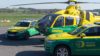 Cars and Helicopter